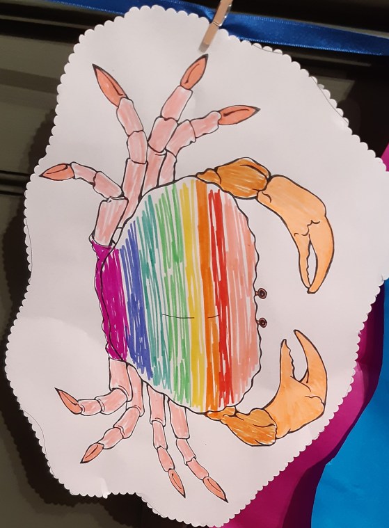 rainbow crab