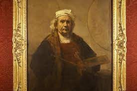 Rembrandt at Kenwood House, Self-portrait